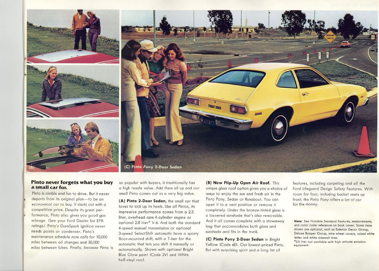 1977 Ford Pinto Brochure Page 6